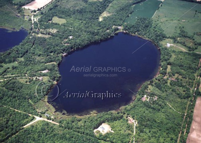 Round Lake in Kent County, Michigan