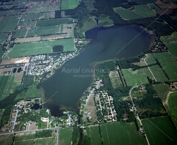 Portage Lake in St Joseph County, Michigan