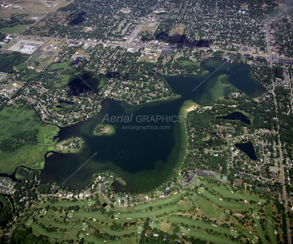 Goguac Lake in Calhoun County, Michigan