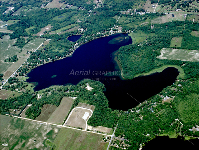 Eagle Lake in Allegan County, Michigan