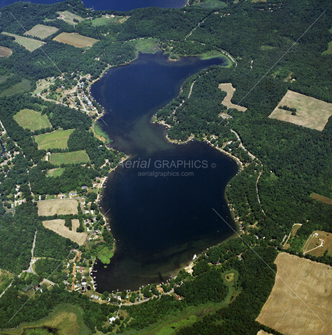 Clear Lake in St Joseph County, Michigan