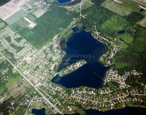 Pine Lake in Genesee County, Michigan