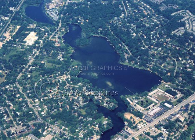 Van Norman Lake in Oakland County, Michigan