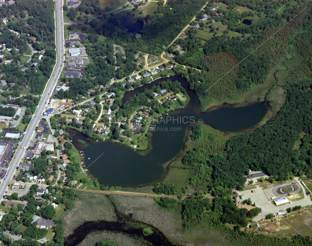 Townsend Lake in Oakland County, Michigan