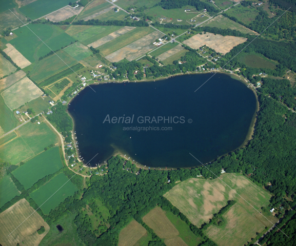 Crystal Lake in Newaygo County, Michigan