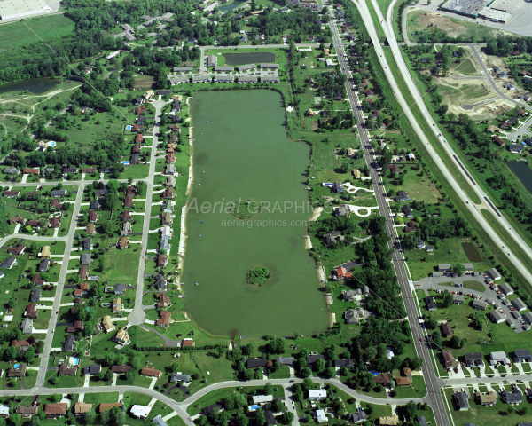 Kenowa Lake in Ottawa County, Michigan