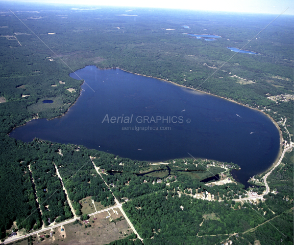 Manistee Lake in Kalkaska County, Michigan