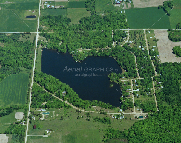 Kerswell Lake in Gladwin County, Michigan