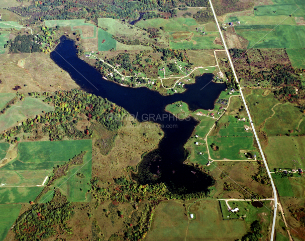 Lake Lochbrae in Gladwin County, Michigan