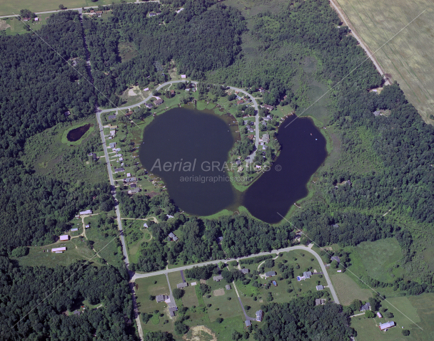 Upper Lake in Kent County, Michigan