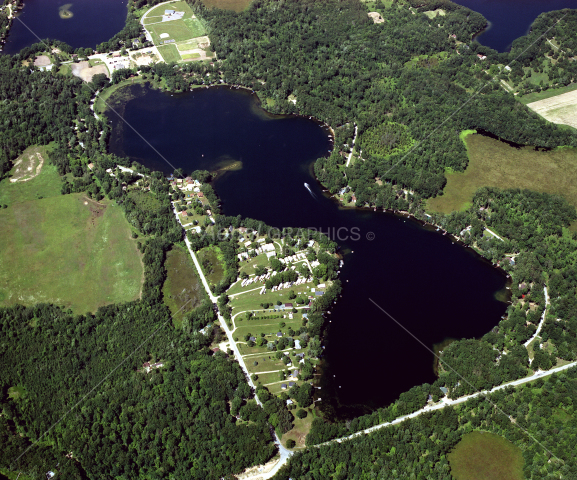 Loon Lake in Lake County, Michigan