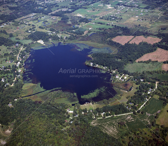 Cedar Lake in Livingston County, Michigan