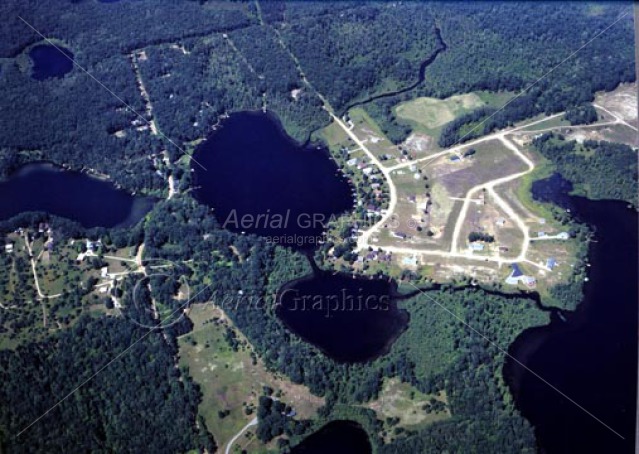 Bullhead Lake in Lake County, Michigan