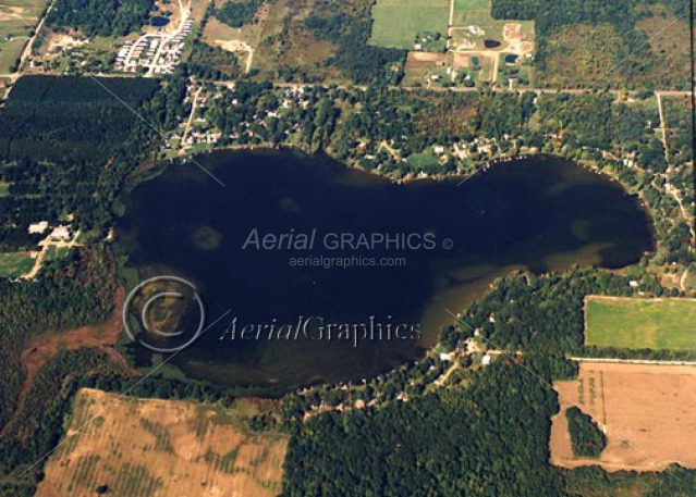 Lake Pleasant in Lapeer County, Michigan