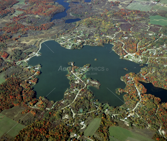 Miramichi Lake in Osceola County, Michigan