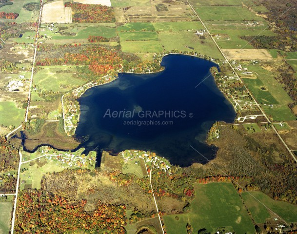 Big Lake in Osceola County, Michigan
