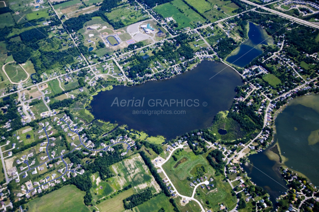 Loon Lake in Geness County, Michigan