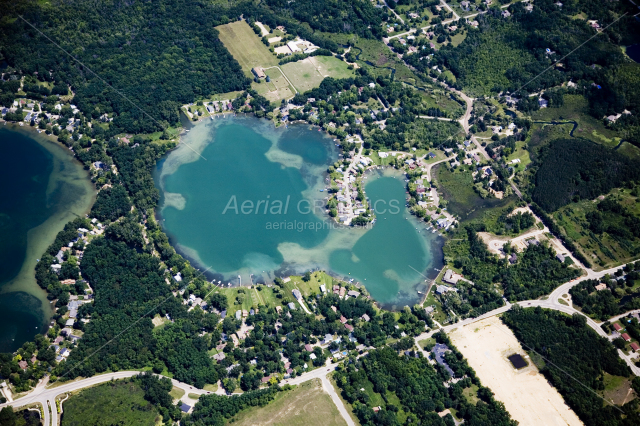 Sugden Lake in Oakland County, Michigan