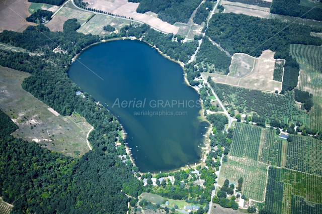 Crystal Lake in Oceana County, Michigan