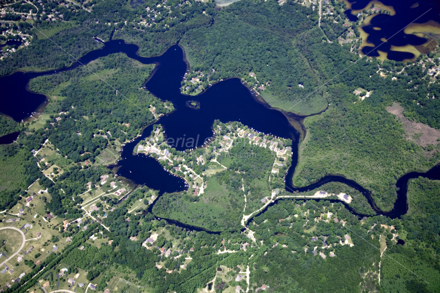 Gallagher Lake in Livingston County, Michigan