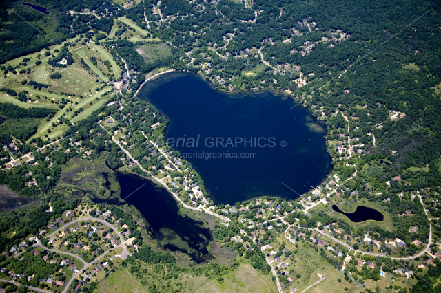 Winans Lake in Livingston County, Michigan