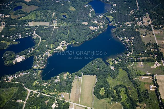 Woodbeck Lake in Kent County, Michigan