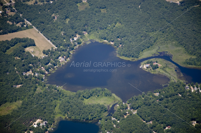 Thomas Lake in Kent County, Michigan