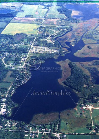 Bennett Lake in Livingston County, Michigan