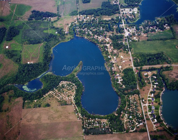 Messick Lake in Lagrange County, Michigan