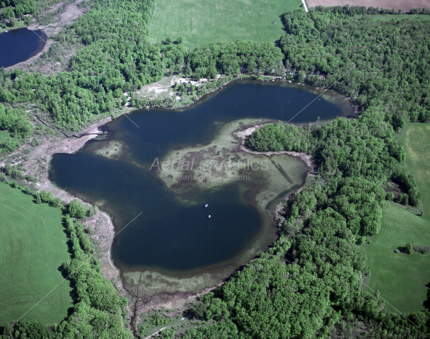 Middle Lake in Kent County, Michigan