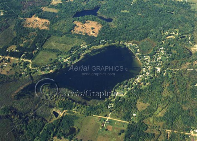 Millers Lake in Lapeer County, Michigan