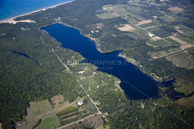 Stony Lake in Oceana County, Michigan