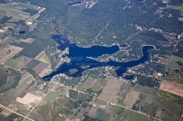 Wiggins Lake in Gladwin County, Michigan