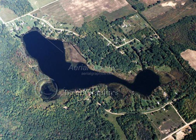 Mud Lake in Montcalm County, Michigan