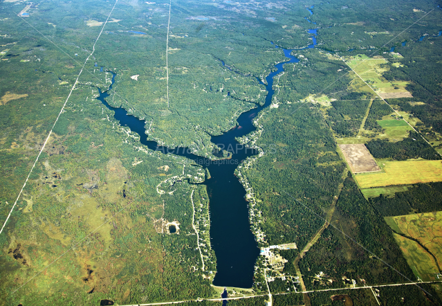 Secord Lake in Gladwin County, Michigan