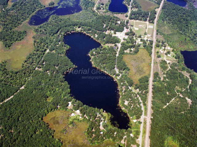 Bitely Lake in Newaygo County, Michigan