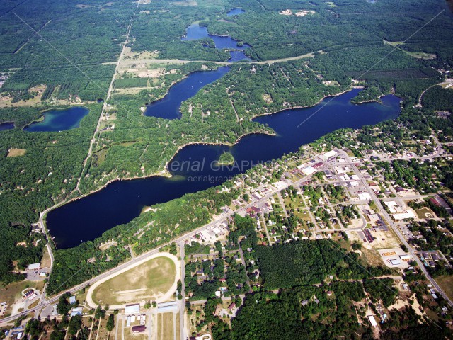 Budd Lake in Clare County, Michigan