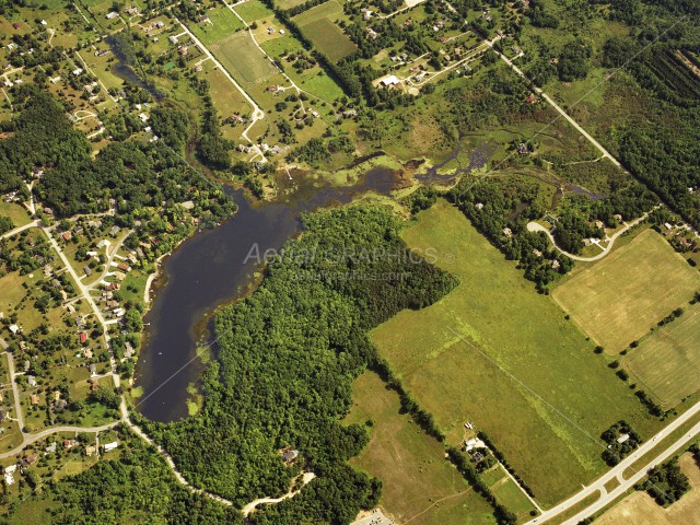 Bullard Lake in Livingston County, Michigan