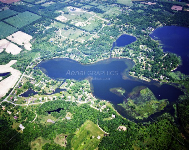 Coon Lake in Livingston County, Michigan