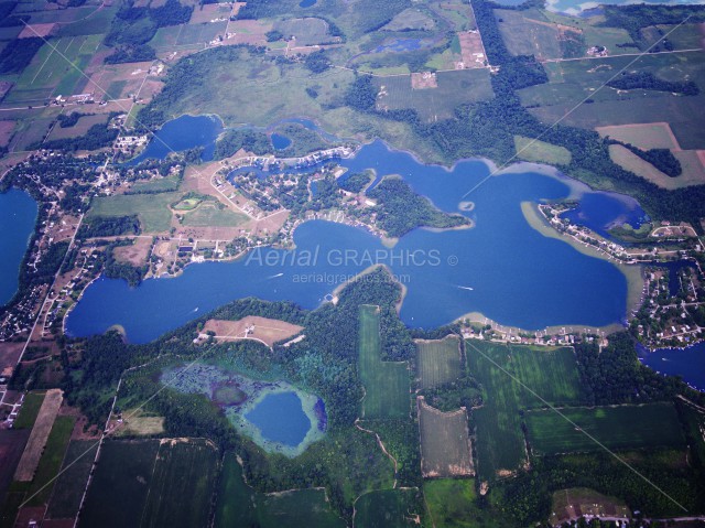 Dallas Lake in LaGrange County, Michigan