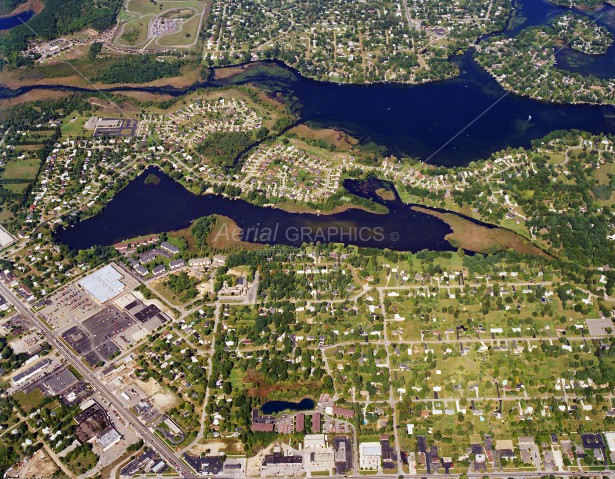 Eagle Lake in Oakland County, Michigan