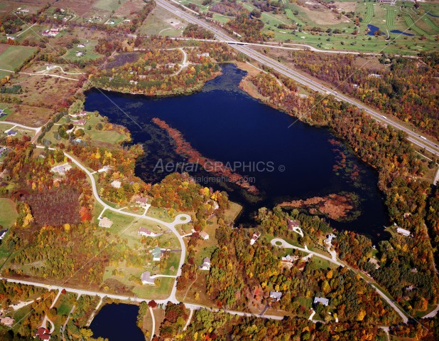 Eliza Lake in Oakland County, Michigan