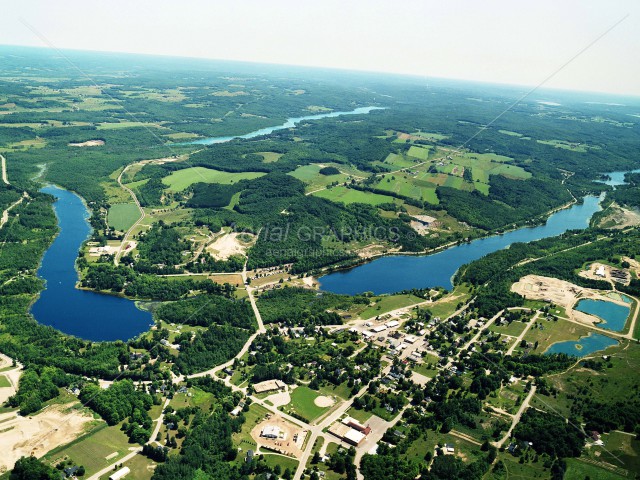 Ellsworth Lake in Antrim County, Michigan