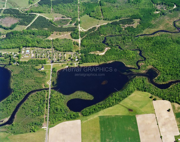 Fourth Lake in Montcalm County, Michigan