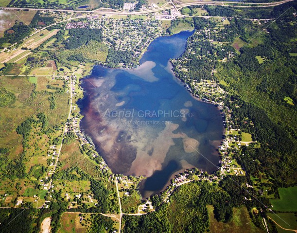 Gilletts Lake in Jackson County, Michigan