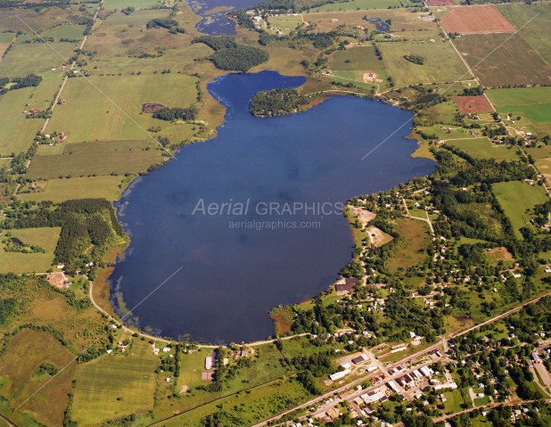 Grass Lake in Jackson County, Michigan