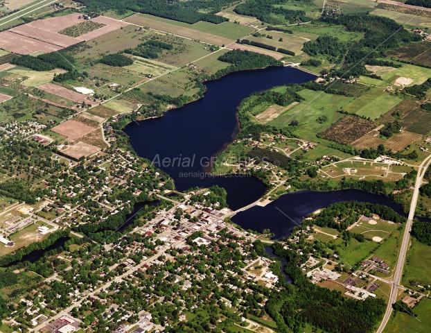 Hart Lake in Oceana County, Michigan