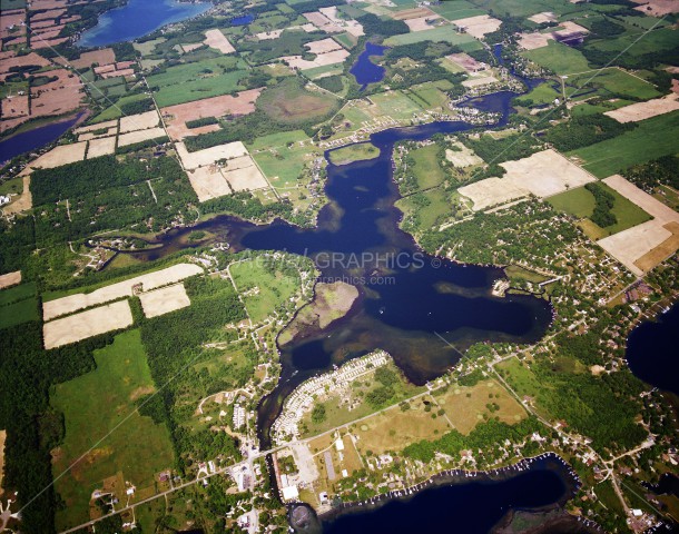 Jimmerson Lake in Steuben County, Michigan