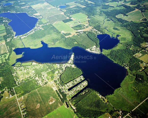 Juno Lake in Cass County, Michigan