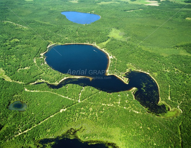 Lake May in Presque Isle County, Michigan